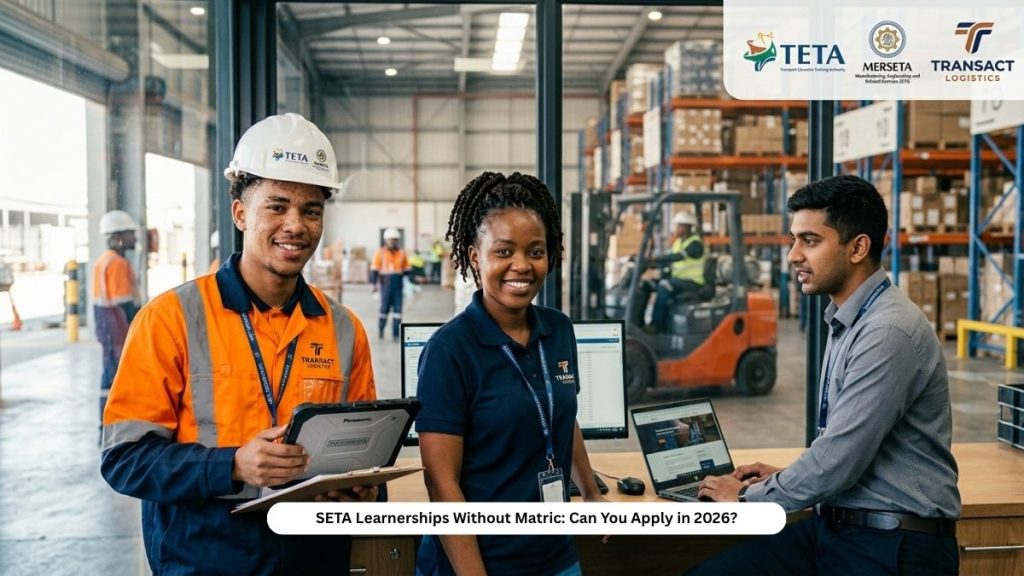 SETA Learnerships Without Matric